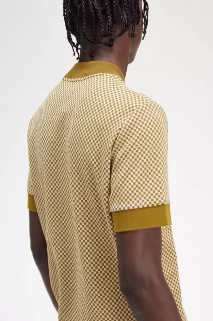 Micro Chequerboard Men’s T-Shirt