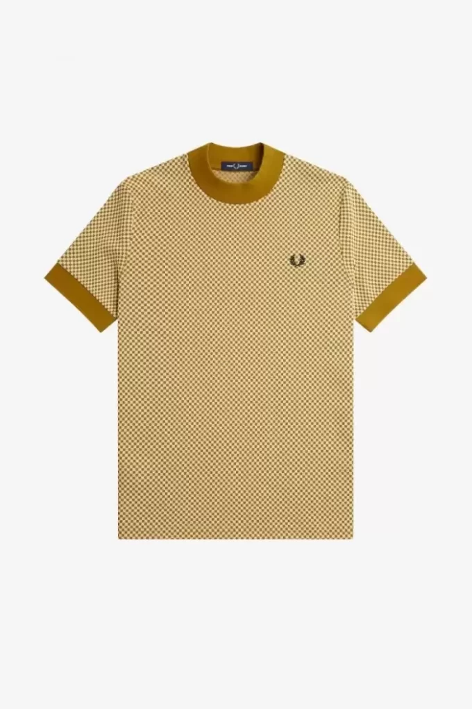 Micro Chequerboard Men’s T-Shirt