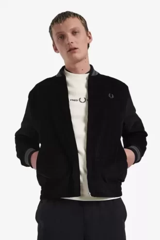 Needlecord Tennis Bomber Men’s Jackets