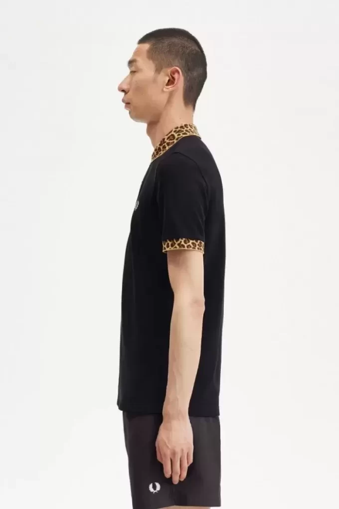 Noongoons Leopard Print Men’s Polo Shirt Noongoons Leopard Print Men’s Polo Shirt