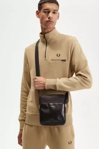 Nylon Twill Leather Side Men’s Bags