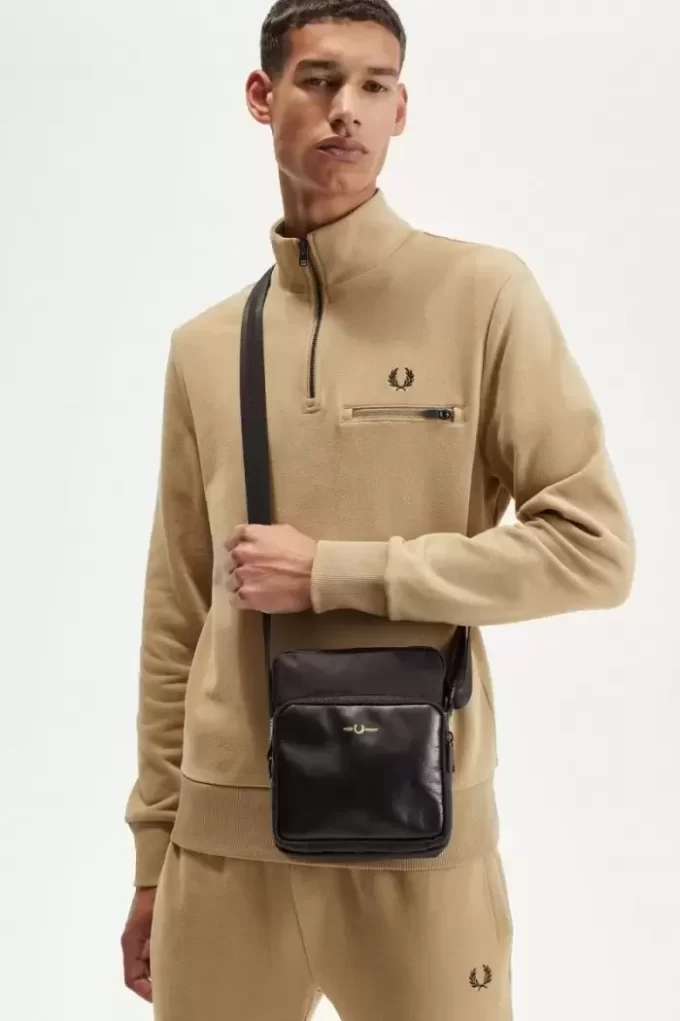Nylon Twill Leather Side Men’s Bags Nylon Twill Leather Side Men’s Bags