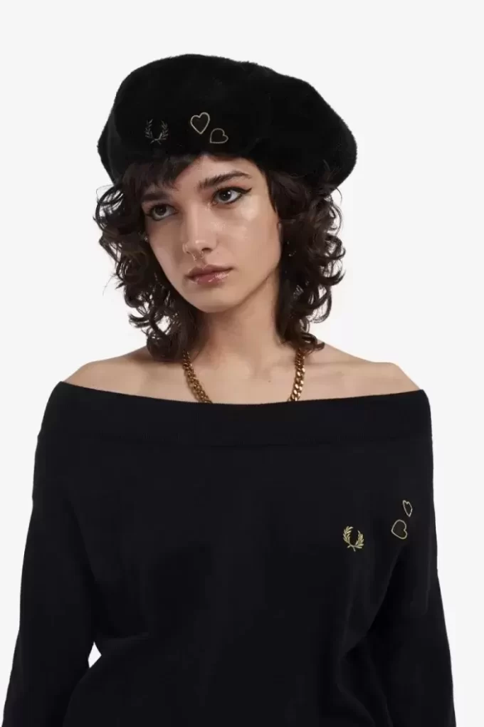 Off-The-Shoulder Knitted Women’s T-Shirt