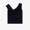 Off-The-Shoulder Velour Women’s T-Shirt