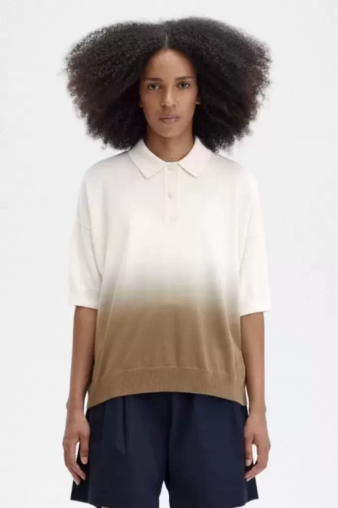 Ombre Knitted Women’s Shirt Ombre Knitted Women’s Shirt