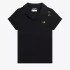 Open-Collar Piqué Women’s Polo Shirt