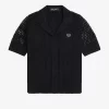 Open-Knit Button-Through Women’s Shirt Open-Knit Button-Through Women’s Shirt