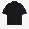 Open-Knit Button-Through Women’s Shirt Open-Knit Button-Through Women’s Shirt