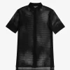 Open-Knit Shirt Women’s Dress
