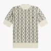 Open-Knit Short Sleeve Women’s Jumper