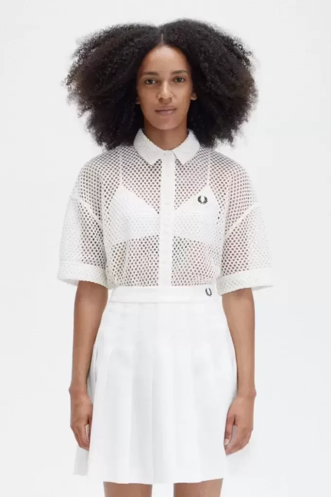 Open-Knit Women’s Shirt Open-Knit Women’s Shirt