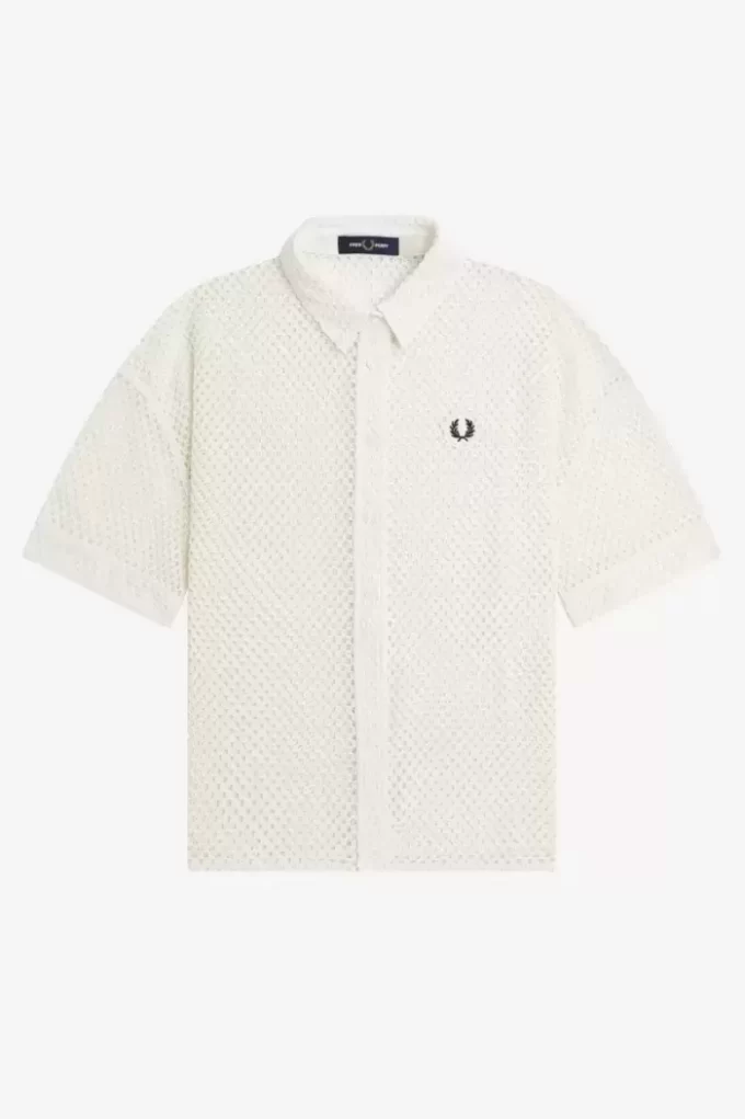 Open-Knit Women’s Shirt Open-Knit Women’s Shirt