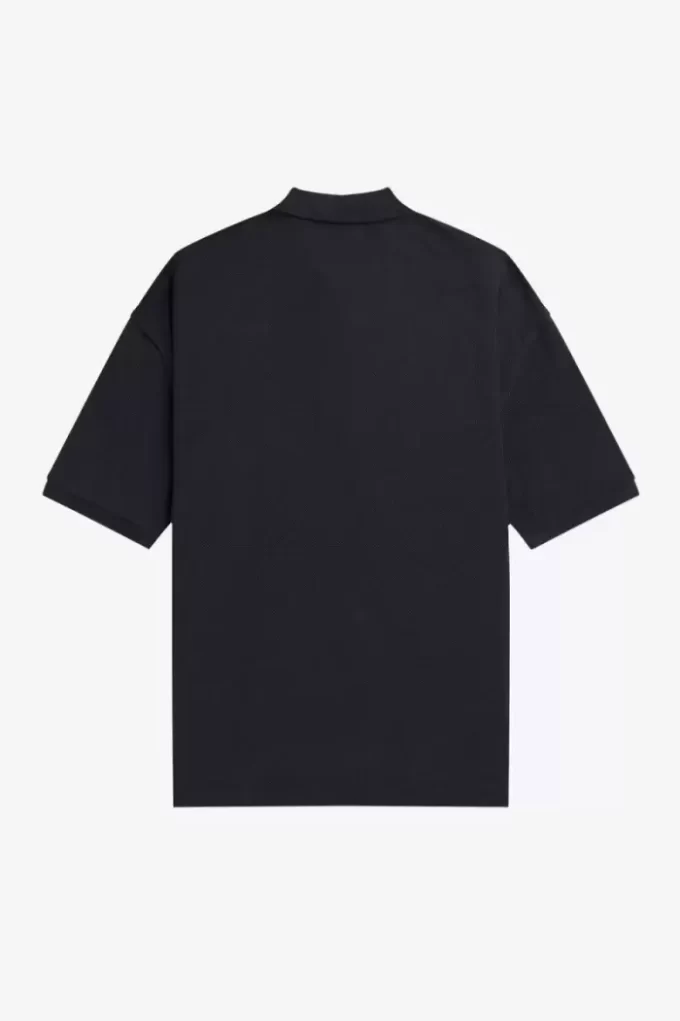 Oversized Printed Men’s Polo Shirt Oversized Printed Men’s Polo Shirt