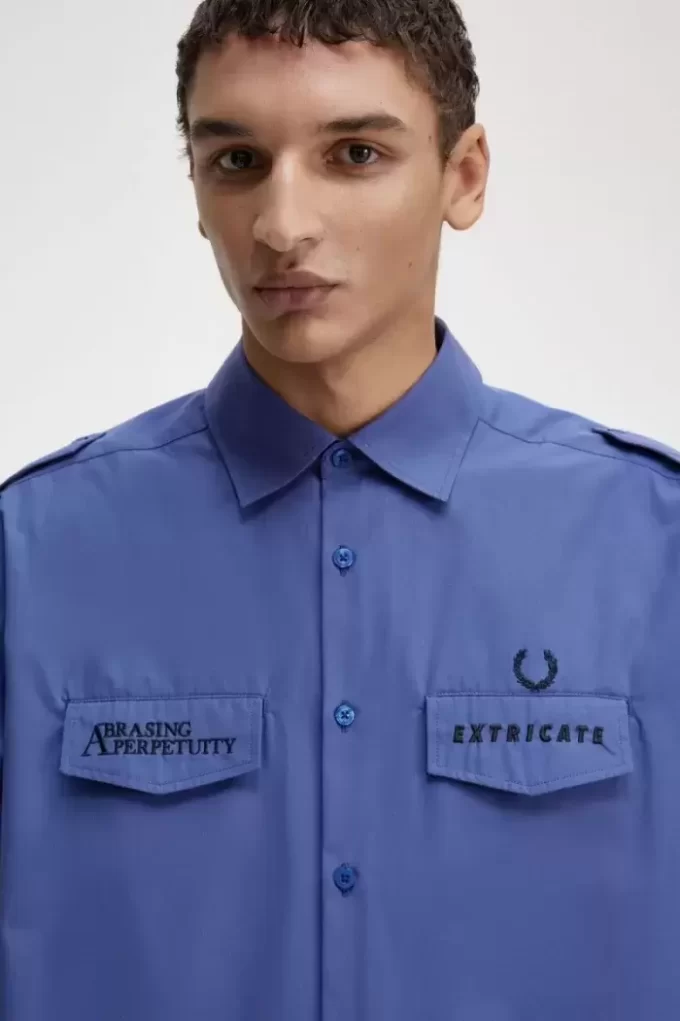 Oversized Utility Men’s Shirt