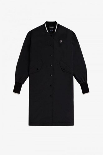Padded Longline Bomber Jackets