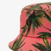 Palm Print Bucket Women’s Hats