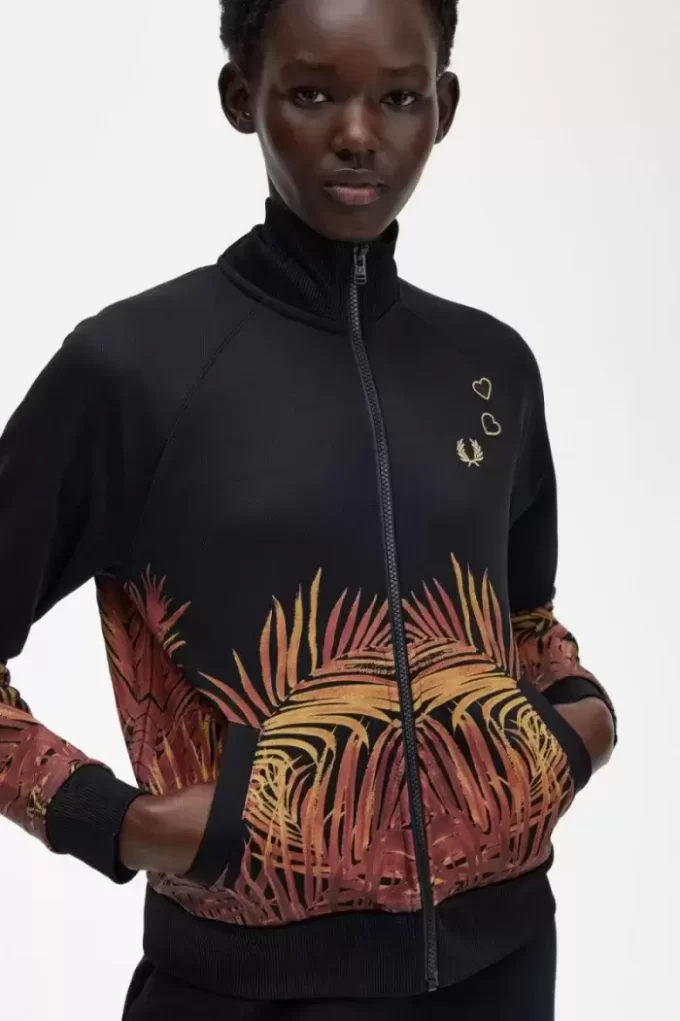 Palm Print Track Women’s Jackets Palm Print Track Women’s Jackets