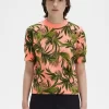 Palm Print Women’s Jumper