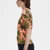 Palm Print Women’s Jumper