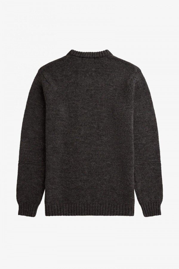 Panelled British Wool Jumper Knitwear Panelled British Wool Jumper Knitwear