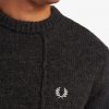 Panelled British Wool Jumper Knitwear Panelled British Wool Jumper Knitwear