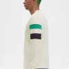 Panelled Sleeve Long Sleeve Men’s T-Shirt