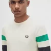 Panelled Sleeve Long Sleeve Men’s T-Shirt