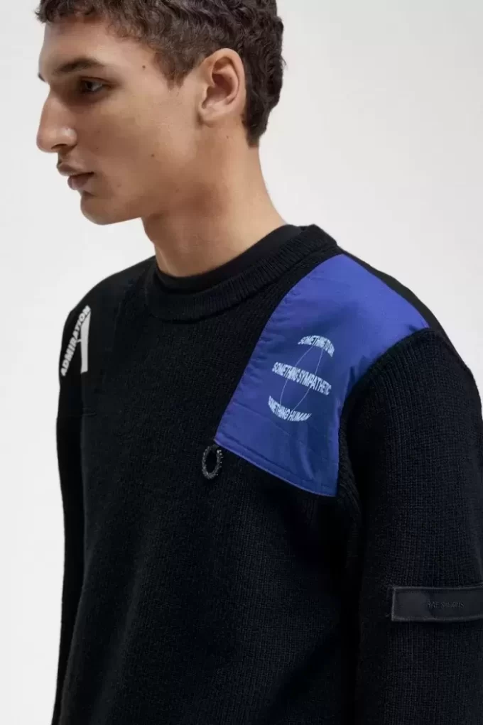 Patch Detail Men’s Jumper Patch Detail Men’s Jumper