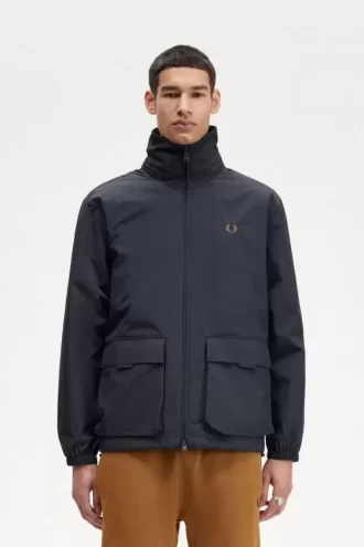 Patch Pocket Zip Through Men’s Jackets
