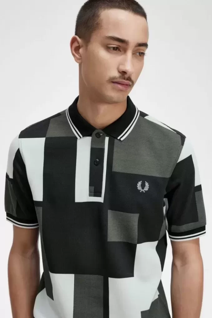 Pixel Print Men’s Shirt