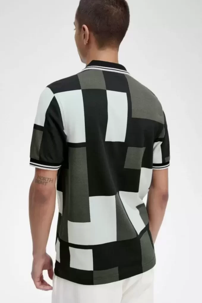 Pixel Print Men’s Shirt