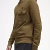 Pocket Detail Crew Neck Men’s Sweatshirts