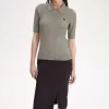 Pointelle Detail Knitted Women’s Shirt Pointelle Detail Knitted Women’s Shirt