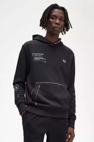 Printed Hooded Sweat Men’s Shirt