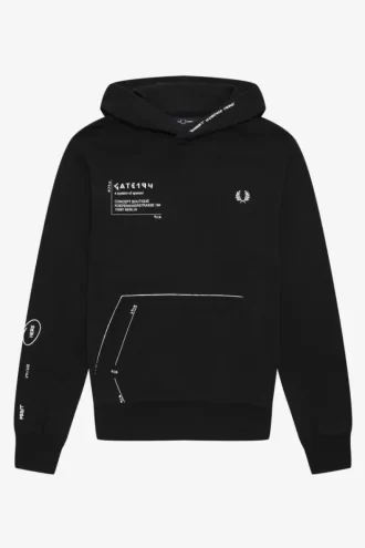 Printed Hooded Sweat Men’s Shirt