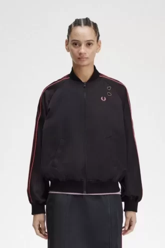 Printed Lining Bomber Women’s Jackets