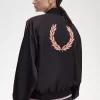 Printed Lining Bomber Women’s Jackets Printed Lining Bomber Women’s Jackets