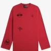 Printed Long Sleeve Men’s T-Shirt
