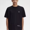 Printed Patch Relaxed Men’s T-Shirt Printed Patch Relaxed Men’s T-Shirt