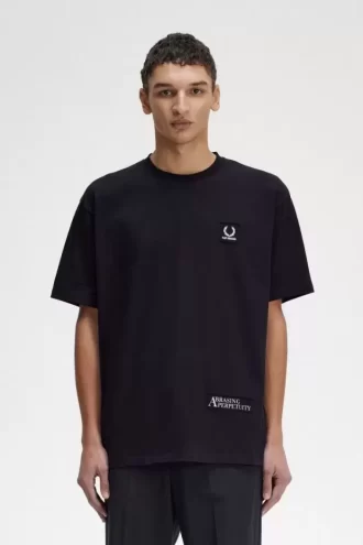 Printed Patch Relaxed Men’s T-Shirt