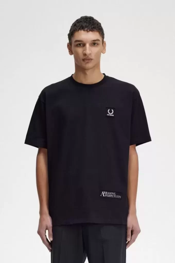 Printed Patch Relaxed Men’s T-Shirt Printed Patch Relaxed Men’s T-Shirt