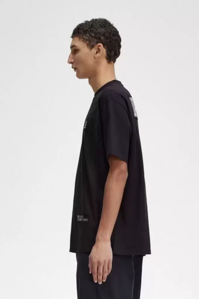 Printed Patch Relaxed Men’s T-Shirt Printed Patch Relaxed Men’s T-Shirt