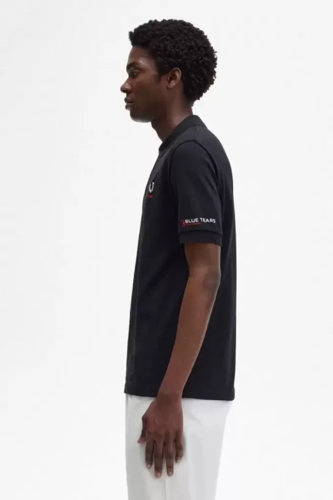 Printed Sleeve Men’s Polo Shirt Printed Sleeve Men’s Polo Shirt