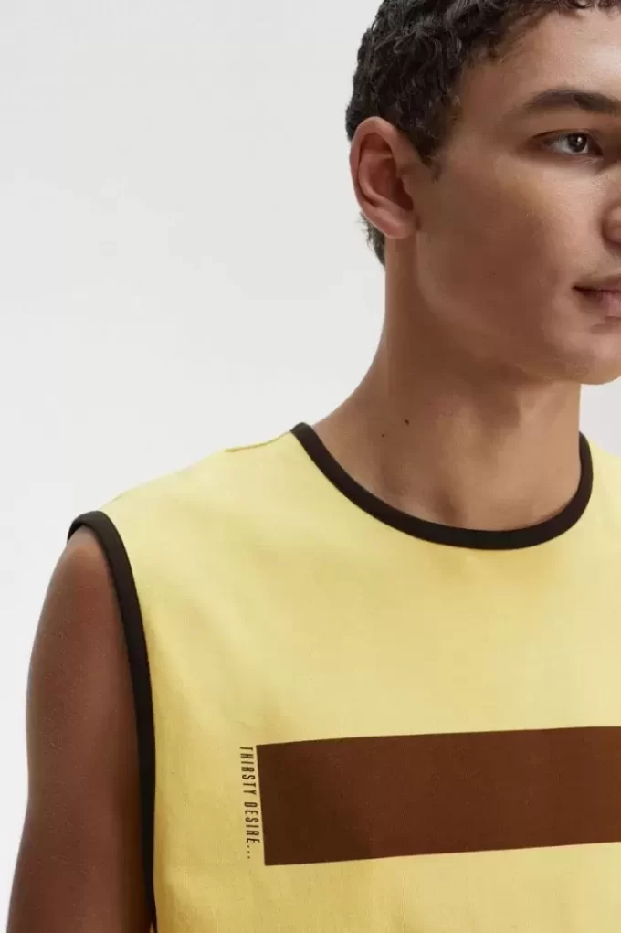 Printed Vest Men’s T-Shirt