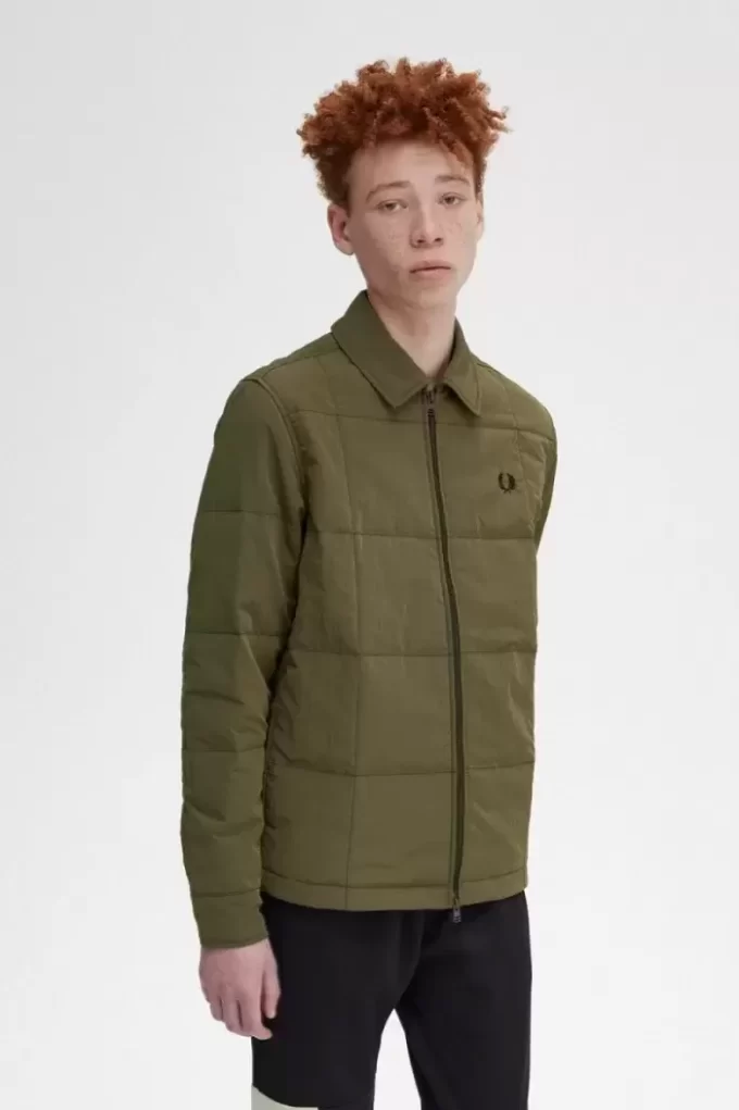 Quilted Men’s Shirt Quilted Men’s Shirt