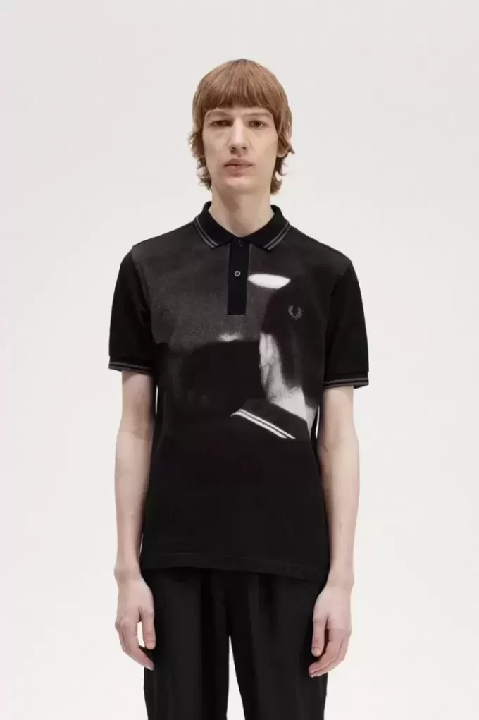 Rave Graphic Men’s Polo Shirt Rave Graphic Men’s Polo Shirt
