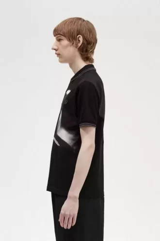 Rave Graphic Men’s Polo Shirt