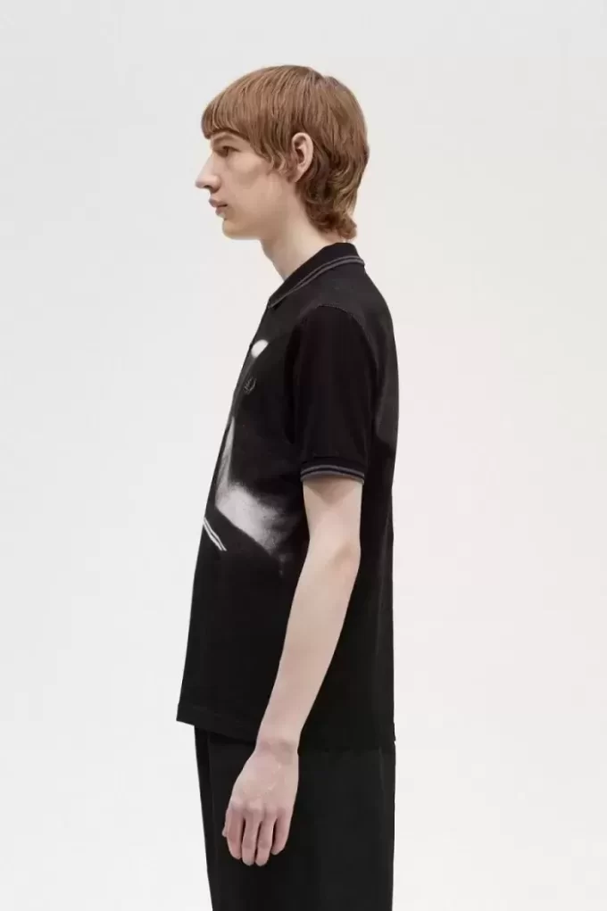 Rave Graphic Men’s Polo Shirt Rave Graphic Men’s Polo Shirt