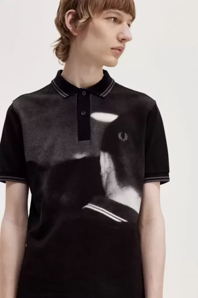 Rave Graphic Men’s Polo Shirt Rave Graphic Men’s Polo Shirt