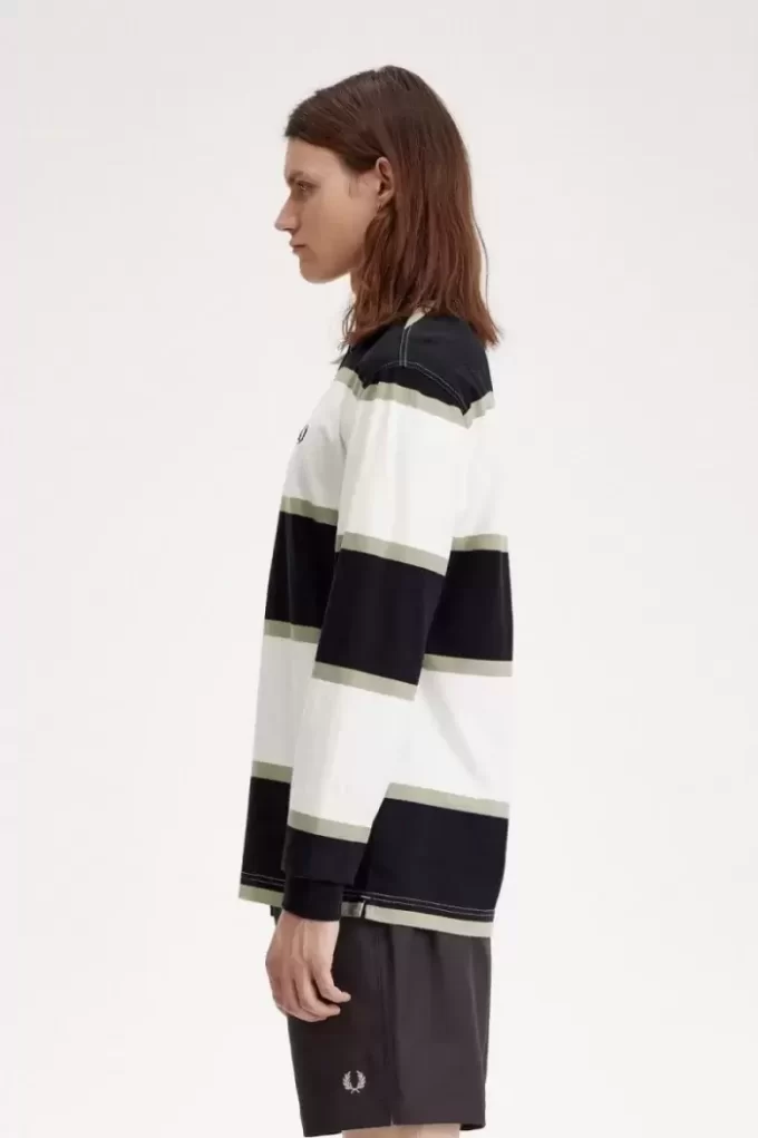 Relaxed Stripe Men’s Polo Shirt Relaxed Stripe Men’s Polo Shirt